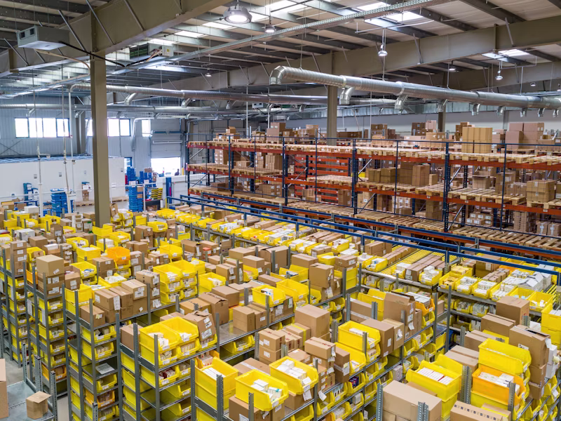 Entrepôt logistique connecté ORISIO